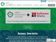 Tablet Screenshot of ltadvisors.com